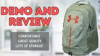 Review and First Impressions of Under Armour UA Hustle 30 Backpack [upl. by Garber]