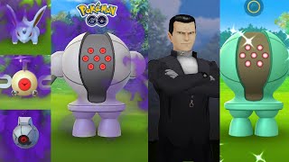 The invasion of Giovanni and Shadow Registeel in Pokemon GO [upl. by Grizel545]