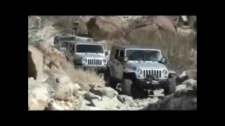 ProjectJK Anza Borrego Coyote Canyon Jeep Trail Run Preview [upl. by Anwahsad]