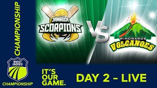 🔴 LIVE Jamaica v Windward Islands  Day 2  West Indies Championship 2024  Thursday 8th February [upl. by Anastasius]