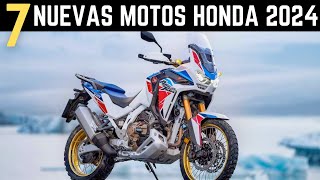 7 nuevas motos Honda para 2024 [upl. by Yengac]