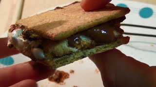 Roasting Smores on the Stove Top ASMR [upl. by Ainedrag]