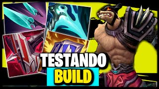 TESTANDO A BUILD DO Carnarius NASUS VS GRAGAS  League of Legends [upl. by Akinnor259]