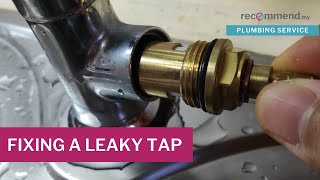 How to fix a leaking kitchen tap [upl. by Ainod]