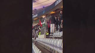 علم فلسطين بملعب فرنسا باريس ساندوني  Le drapeau de la Palestine au Stade français ParisSandoni [upl. by Georgetta]