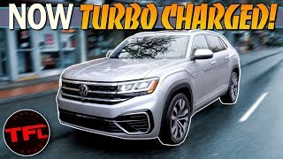 The 2020 Atlas Cross Sport Is A Sleek Family Hauler But Which Should You Buy 20L Turbo or V6 [upl. by Xuaegram917]