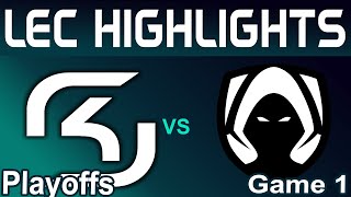 SK vs TH Highlights Game 1 LEC Summer Playoffs 2024 SK Gaming vs Team Heretics by Onivia [upl. by Havot868]