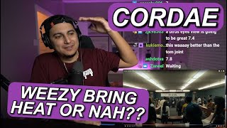 NEW ALBUM BOUTTA GOOOO  CORDAE quotSINISTERquot FIRST REACTION [upl. by Nat]