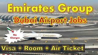 Emirates Group Jobs In Dubai Airport With Good Salary and Benefits 2024dubaijobs dubaiairportjobs [upl. by Ynnohj]