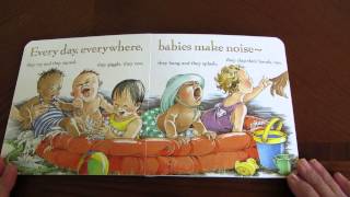 AlaskaGranny Read Aloud EVERYWHERE BABIES by Susan Meyers Illustrated by Marla Frazee [upl. by Akela]