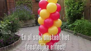 Zelf een Ballonnenboog maken met Balloon Vines [upl. by Evy]