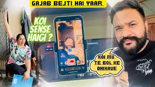 Couple Vlogger Pinder Pawan Roast 😜 Koi Samne aa Ke Bol Ke Dhikhave [upl. by Dulcie]