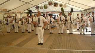 Fanfarenzug Ölsburg Volksfest Gr Ilsede Ausmarsch mit Armeemarsch und Erste Riege [upl. by Rosario]