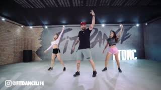 Por Perro  Sebastian Yatra ft Luis Figueroa amp Lary Over  FitDance Life Coreografia Dance Video [upl. by Sirhc]