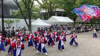 メガロス連／原宿表参道元氣祭スーパーよさこい2024【1日目】（20240824）NHK前ストリート [upl. by Lula]