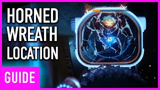 Destiny 2  Essence Of Vanity Horned Wreath Location Guide [upl. by Irem]