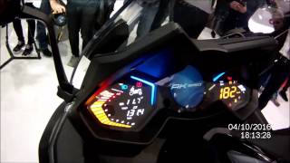 Kymco AK 550  Cockpit Noodoe [upl. by Ynots181]