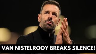 Ruud van Nistelrooy BREAKS SILENCE on His Man United Departure [upl. by Gorden]