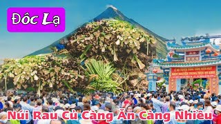 Độc Lạ quot Núi Rau Củ quot Đình Ông Nguyễn Trung Trực Rạch Giá Càng Ăn Càng Nhiều Đến Không Còn Chỗ Để [upl. by Tilagram]