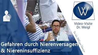 Kaputte Nieren Akutes Nierenversagen chronische Niereninsuffizienz  Ursachen Symptome amp Therapie [upl. by Odiug240]