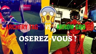 Archery tag vs arrow goo activité insolite à Paris  Sportigoofr [upl. by Enyleuqcaj]