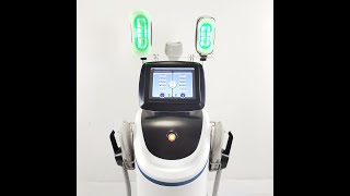 EMSlim and 360 Degrees Cryolipolysis Two in One Machine [upl. by Merrell987]