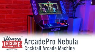 ArcadePro Nebula Cocktail Multi Game Arcade Machine [upl. by Fryd]