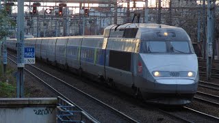 TGV et OUIGO à la Porte de Vanves [upl. by Magel]