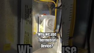 Why we use Thermostat Device electrical electrican electricity electronics temperaturecontrol [upl. by Cornela]