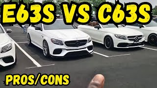 E63s vs C63s owner review [upl. by Sarson]