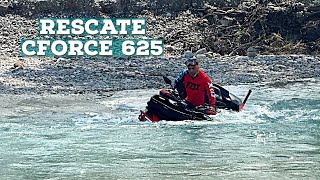 Rescate en el Río de CForce 625 Touring [upl. by Roe300]