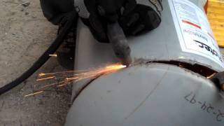 Tank vs Plasma Cutter [upl. by Yzmar656]