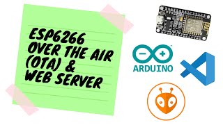 Tutorial ESP8266 OTA dan Webserver [upl. by Efinnej862]