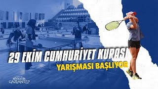 29 Ekim Cumhuriyet Kupası’nda 13 farklı branşta yarışmalar başlıyor 😊🎾 [upl. by Bluhm]