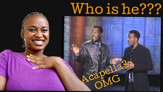 FIRST TIME REACTING TO  Luther Vandross Sings Acapella Sor Arsenio Hall [upl. by Lovel]