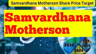 Samvardhana Motherson Share Price Target 2024202520262030। Samvardhana Motherson Share News [upl. by Glaser]