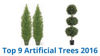 9 Best Artificial Trees 2016 [upl. by Yanat]