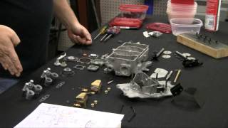 Part 1 Episode 100 Rebuilding an Autolite 4100 or 2100 carburetor Autorestomod [upl. by Imefulo692]