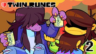 Deltarune Twin Runes Comic Dub PART 2 [upl. by Sievert]