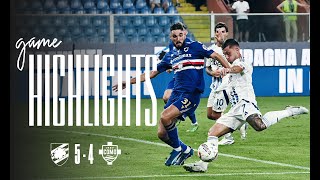 SAMPDORIA 1 5  4 1 COMO  Coppa Italia  Highlights [upl. by Fiertz]