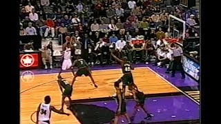 Tracy McGrady  Sonics at Raptors  2000 [upl. by Pauly]