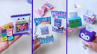 Easy craft ideas miniature craft Paper craft how to make DIYschool projectTonni art and craft [upl. by Gillett303]