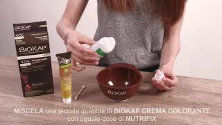 Tutorial prova di Sensibilità da fare prima della Tinta BioKap Nutricolor [upl. by Euphemie]