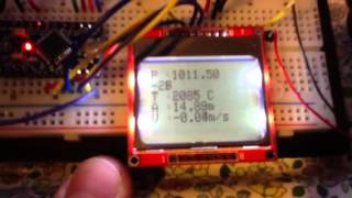 MS5611 Arduino variometer [upl. by Zysk884]