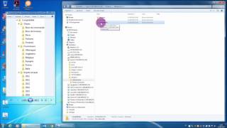 Tutoriel Windows 7 Comment créer une arborescence ex3 [upl. by Gravante]