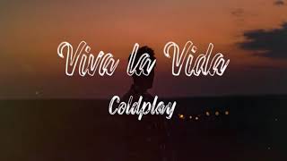 Coldplay  Viva La Vida Instrumental And Backing Vocals with lyrics [upl. by Loredana]