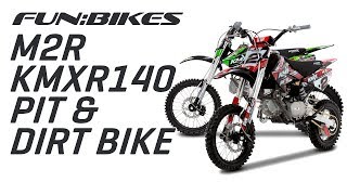 Product Overview M2R KMXR140 140cc Dirt amp PIt Bike [upl. by Luas412]