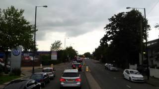 Route 681 HD Full Visual Teddington SchoolHounslow Bus Station [upl. by Yentrac233]