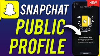 How to Make Public Profile on Snapchat [upl. by Maura820]