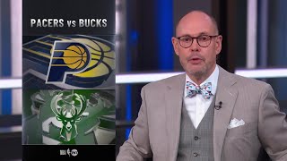 Inside the NBA previews Pacers vs Bucks series amp Giannis injury [upl. by Nnaillek385]